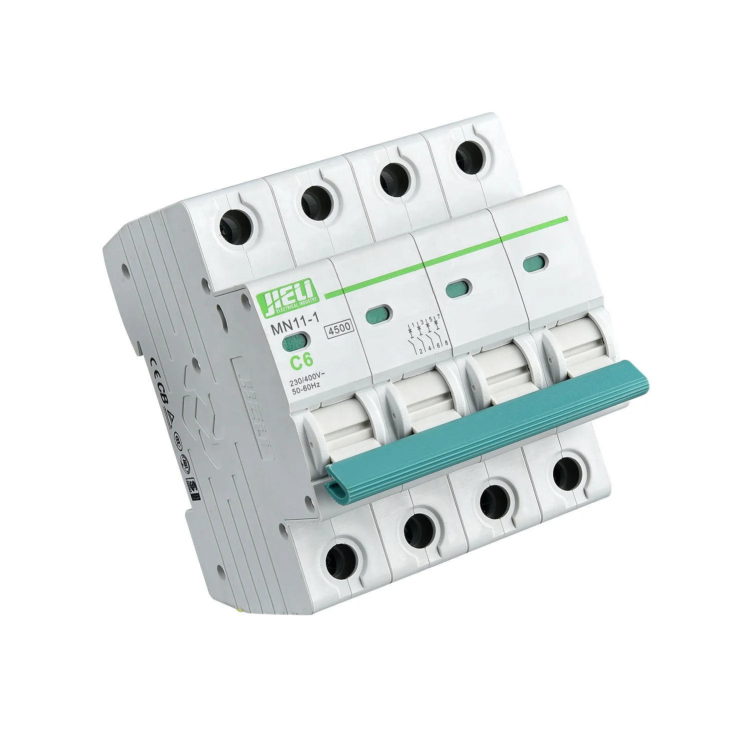 JIELI SCM factory orange color C45 mini circuit breaker manufacturer