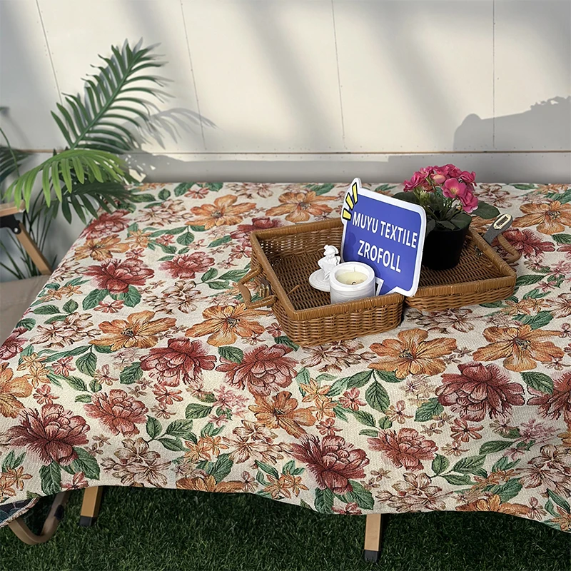 Скатерть на заказ, оптовая продажа, Современная Стильная жаккардовая скатерть для домашней вечеринки