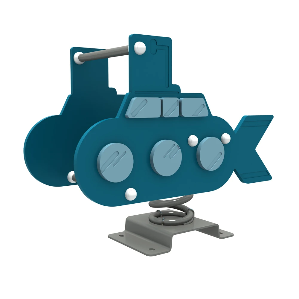 Outdoor rocking horse amusement equipment ride toys Outdoor Spring Rocking Chair for kindergarten