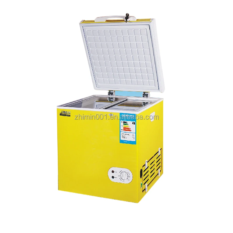 60L energy saving solar freezer 12V 24V solar freezer refrigerator DC fridge freezer BD/BC-60C