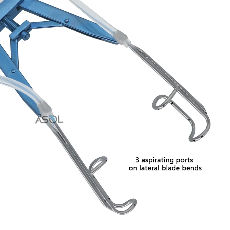 Medical instruments adjustable eye speculums aspirating speculum flushing eyelid spreader