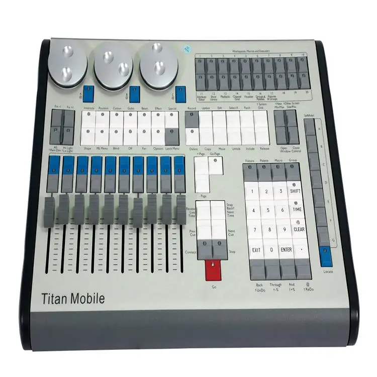 TITAN Operating System Titan Mobile Stage Lighting Console DMX512 Controller for Stage Light Party DJ Moving Head Light