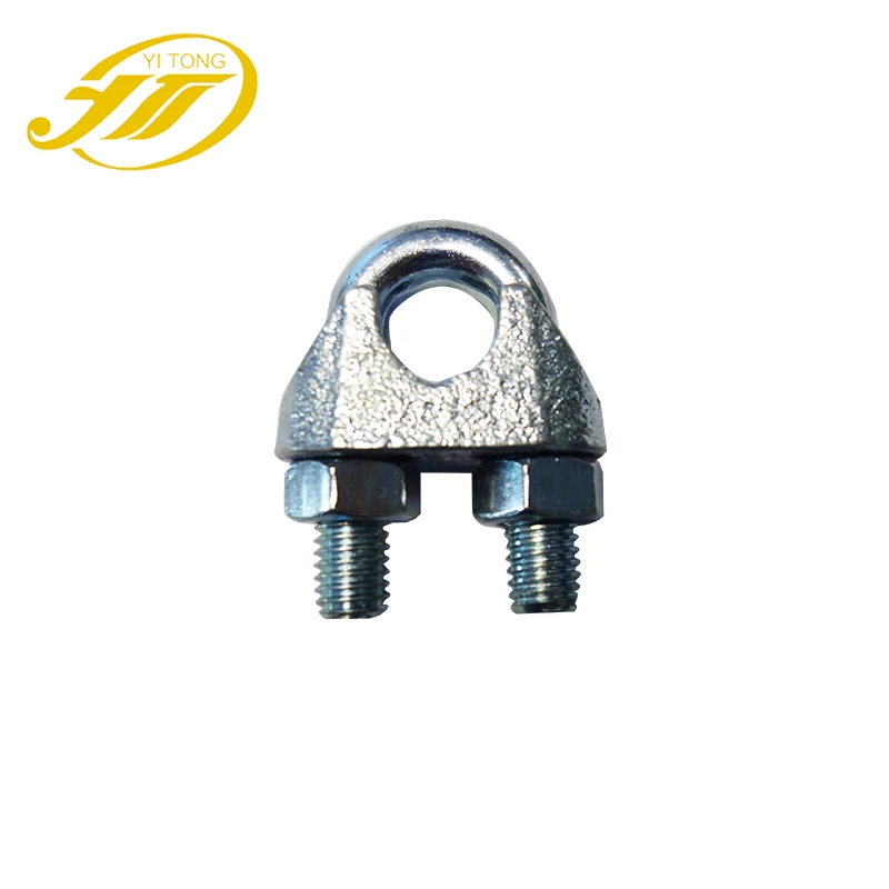 ring hardware Zinc plated DIN741 Wire Rope Clips