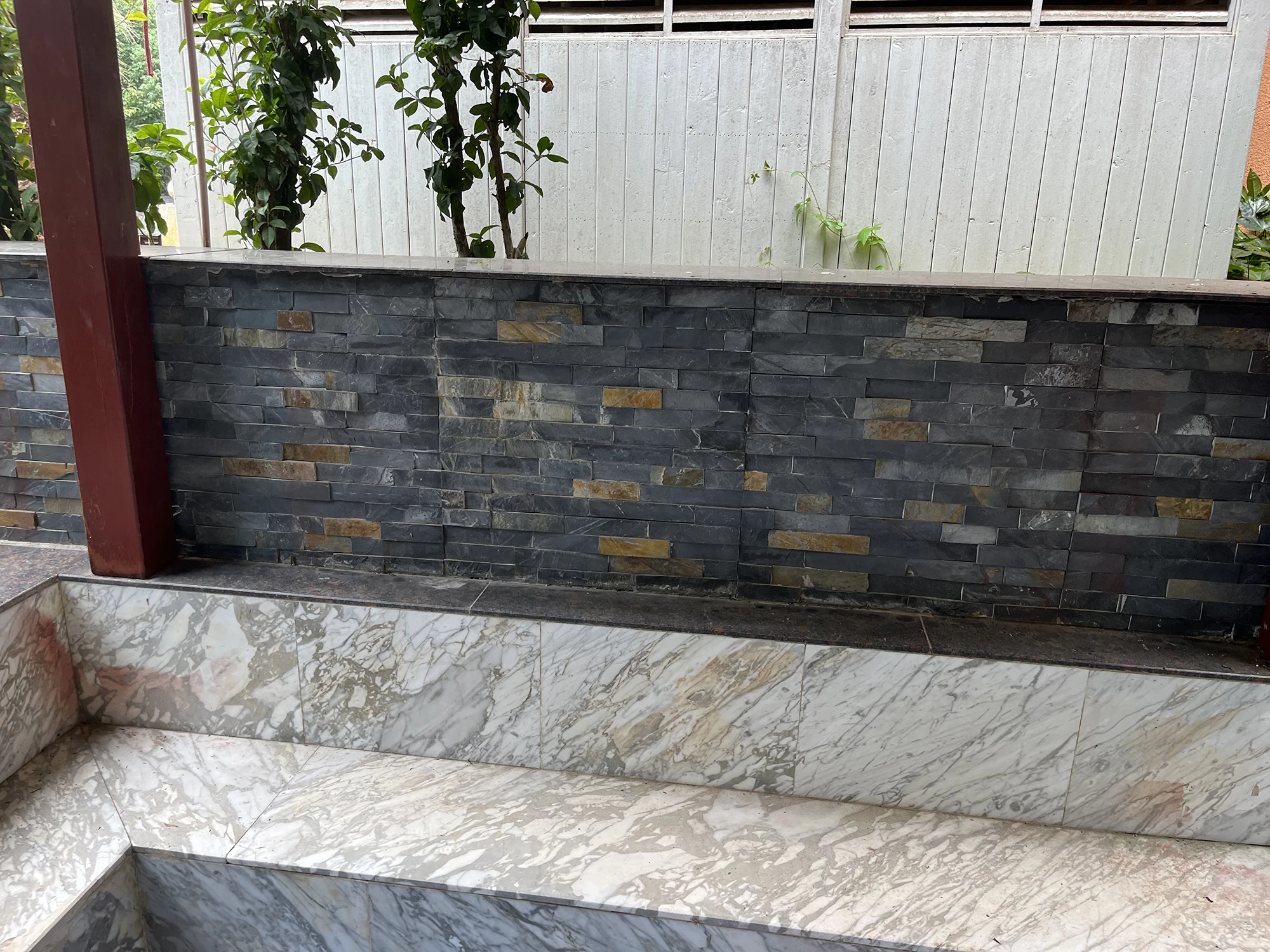 exterior wall veneer slate stone panels natural slate tiles wall cladding culture stone for fireplace exterior walls