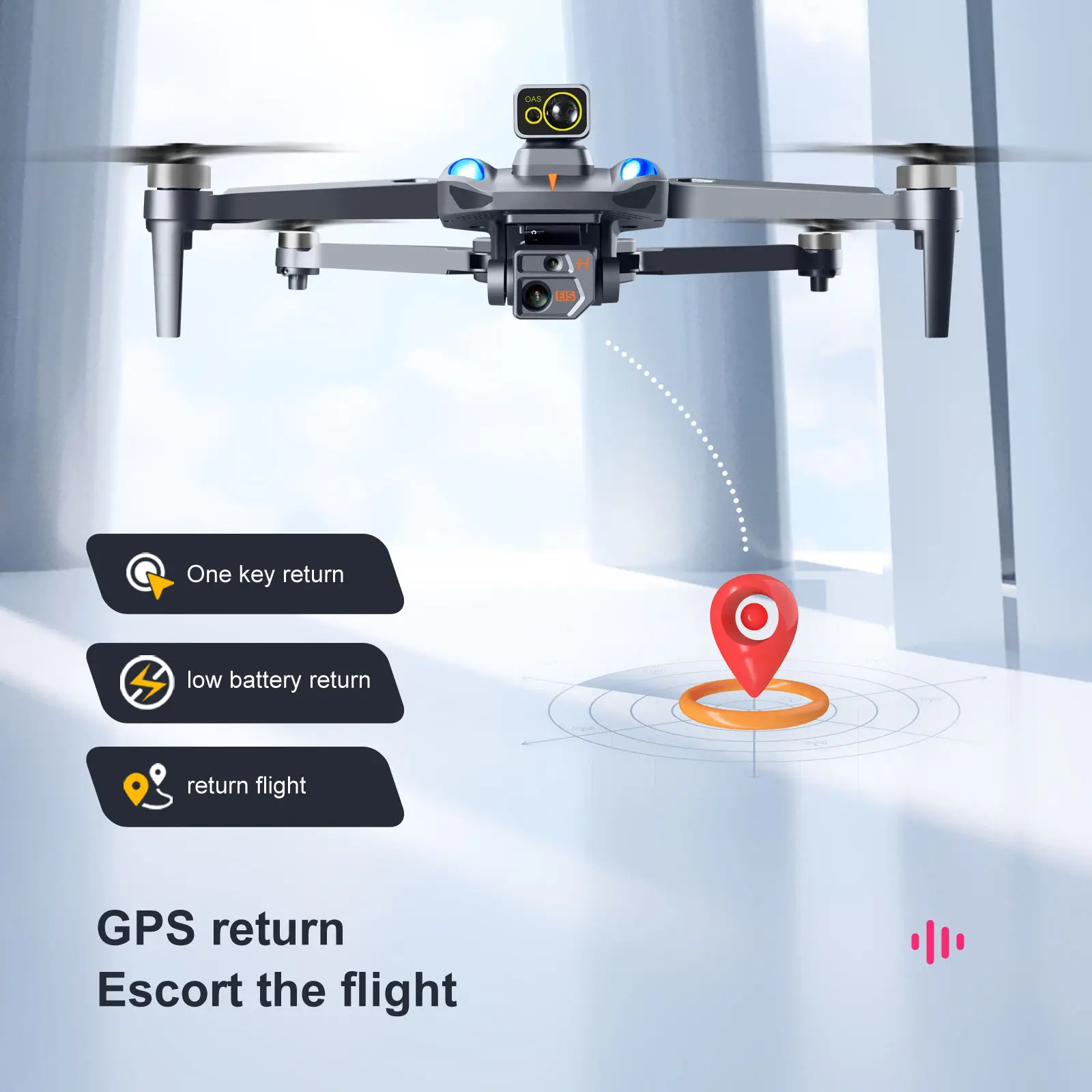 20 Minutes Long Flight Duration Battery Life 1.2KM Radius 8K ESC Dual Camera Smart Return K911 Max Professional RC GPS Drone