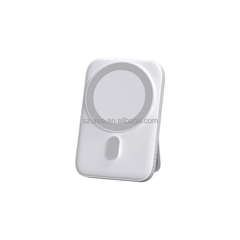 New Design 5-1 Foldable Magnetic Wireless Charger Bank 5000mAh Capacity Ready on Sale