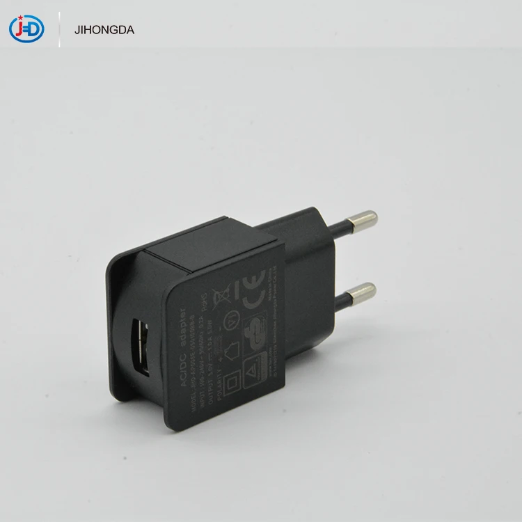 
Factory sales phone usb wall chargers 5V1A EU CE/GS 