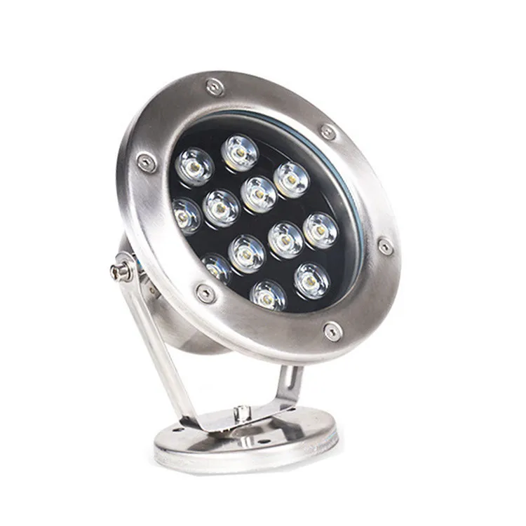 СВЕТОДИОДНЫЙ цветной водный фонарь DMX512 подводный светильник для бассейна 6 Вт 12 24 IP68