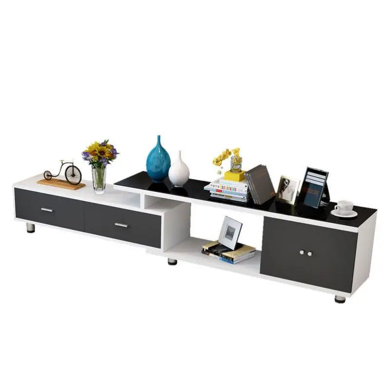 TV Stand for TV up to 60 Inches with 6 Storage Cabinet for Living Room, Television Stands Entertainment Center TV Console Table