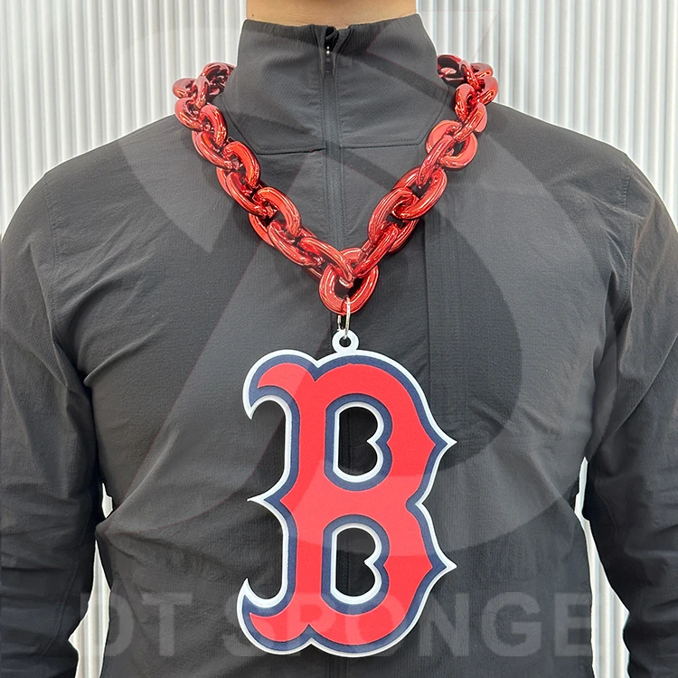 3D Foam NFL Fan Necklace Foam Chicago Bears Wall Decoration Fan Foam logo with LED lights Washington Wizards bulls