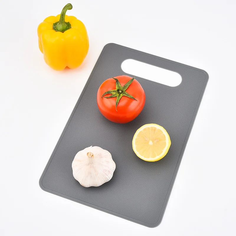 Plastic kitchen double-sided cutting board Square fruit cutting board for household kitchen gadgets