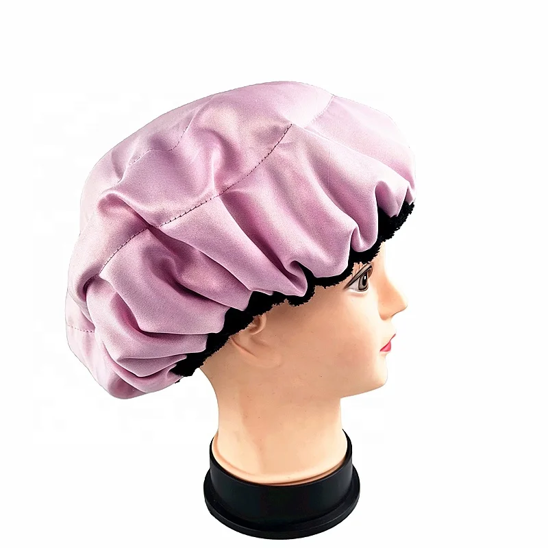 Deep Conditioning Heat Cap Microwavable Heat Cap for Steaming Hair Styling and Treatment Steam Cap Steaming Haircare Therapy