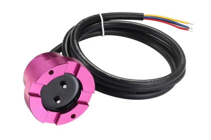 Long Cable Red/Silver Metal Water Leak/Leakage Sensor/Detector/Alarm With 2 Probes