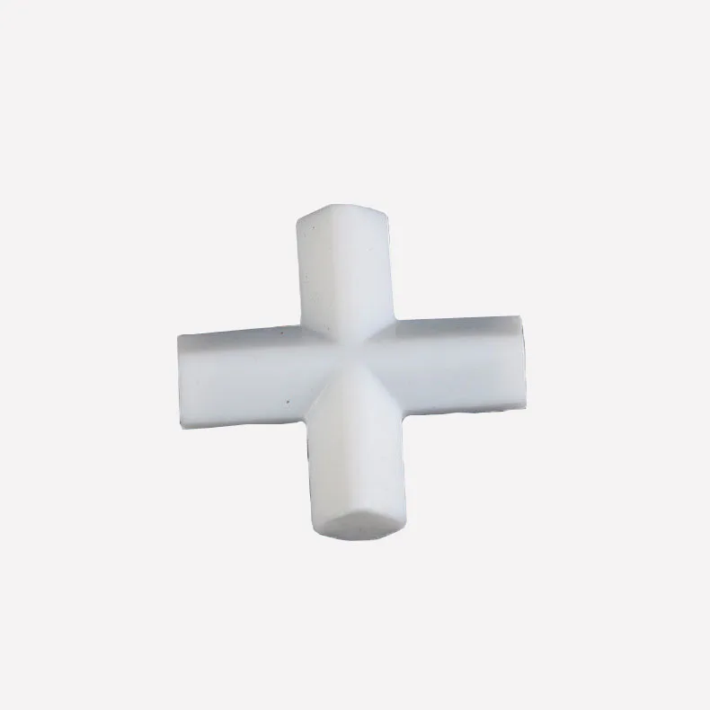 Cross Mixer Coated White Color Laboratories Equipment PTFE Magnetic Stirring Bar magnet bar for sales