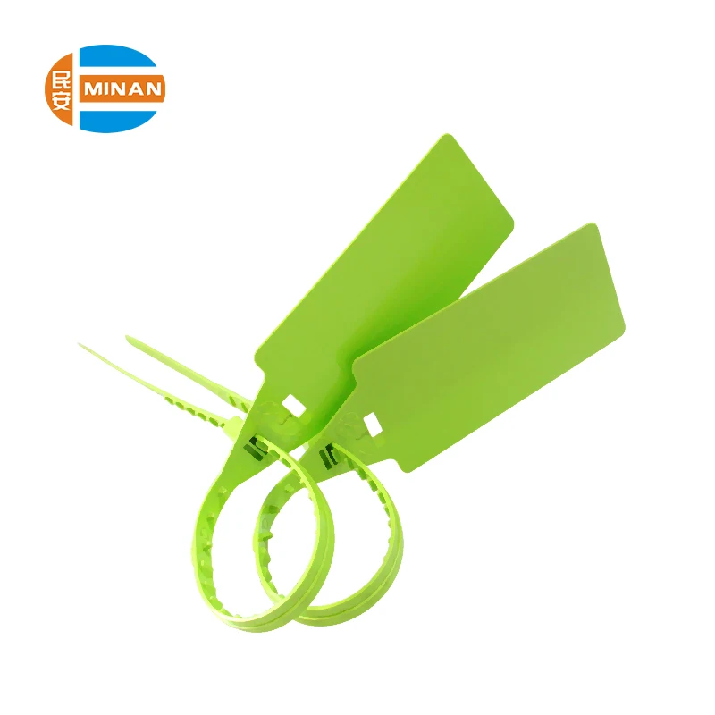 MA-PS 6035 indicative adjustable pull-tight one-off plastic seals for bag package box luggage price tag