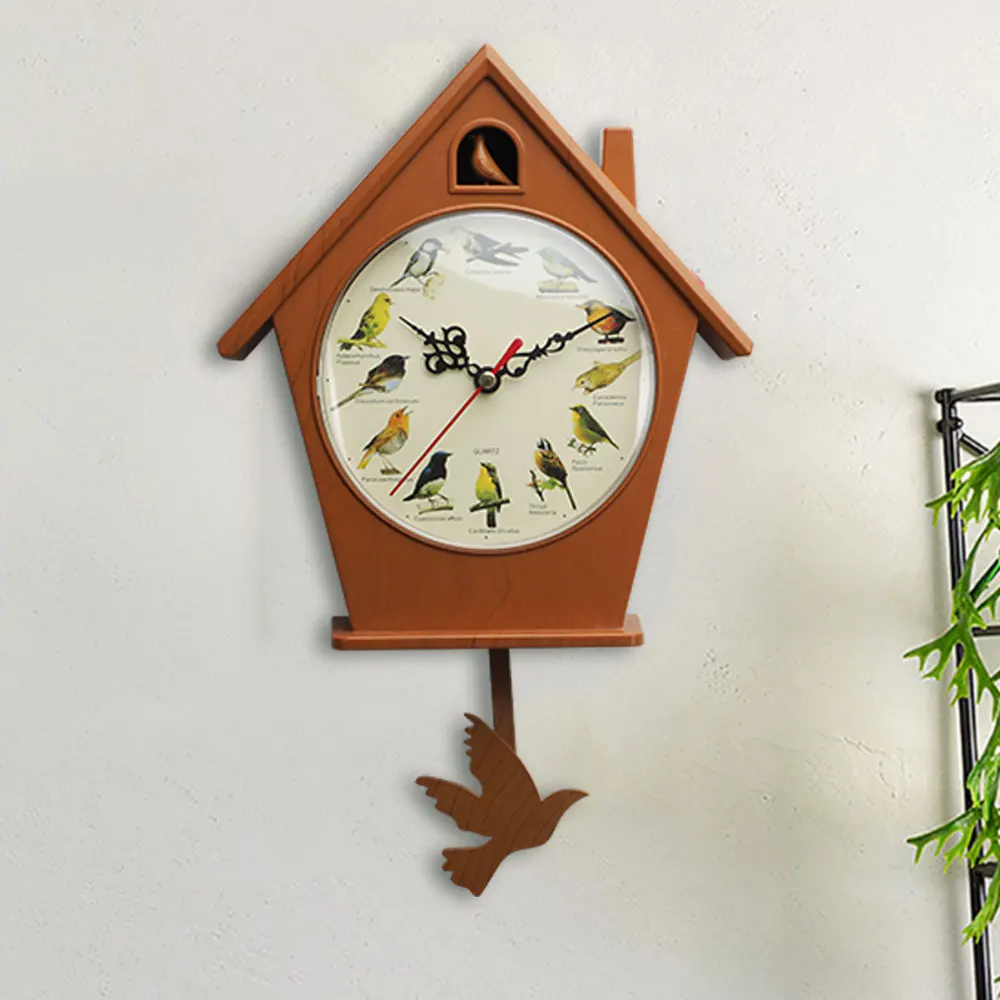 sublimation wall clocks alarm customize cuckoo clock
