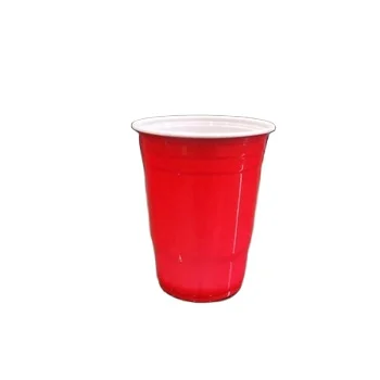 pp thermoforming plastic water cups 12oz plastic drinking party cups  food grade pp cups with high quality