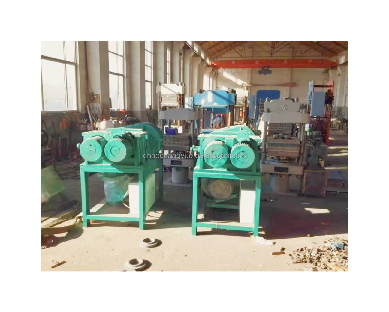 XKP560 Waste tire rubber powder line with CE ISO