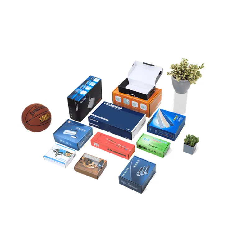 Factory Direct Custom Size Cardboard Gift Rigid Boxes Logo Printed Corrugated Paper Box UV Advantage Magnet Shape OEM Available