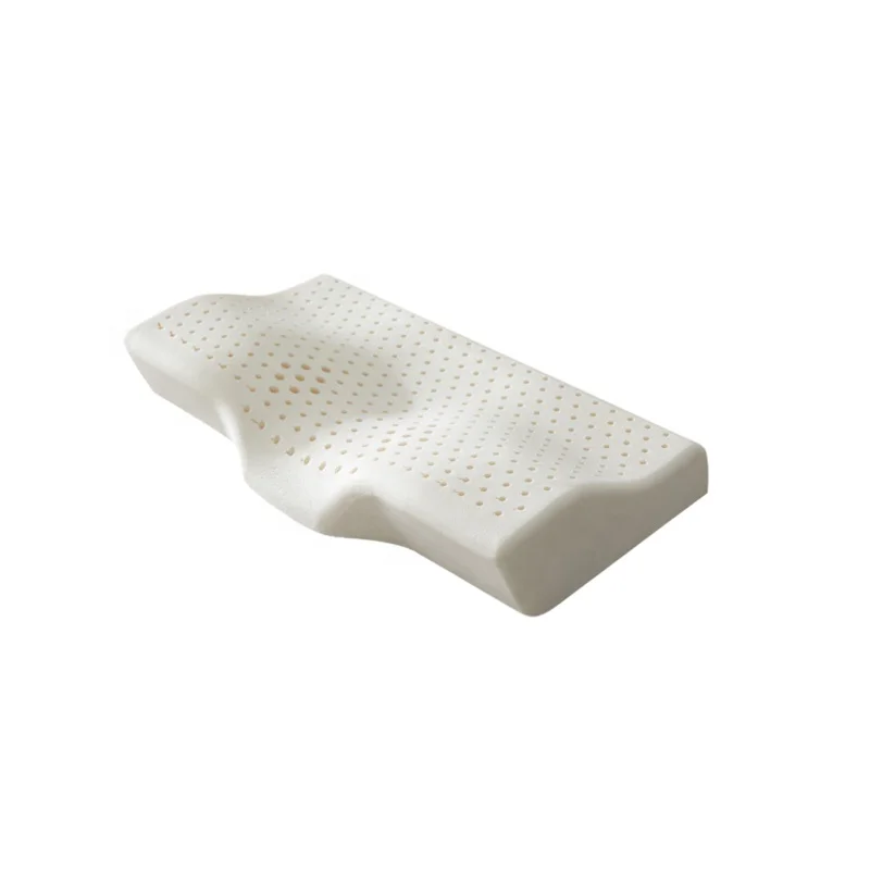 Hypoallergenic Natural Latex Best Orthopedic Butterfly Foam Pillow