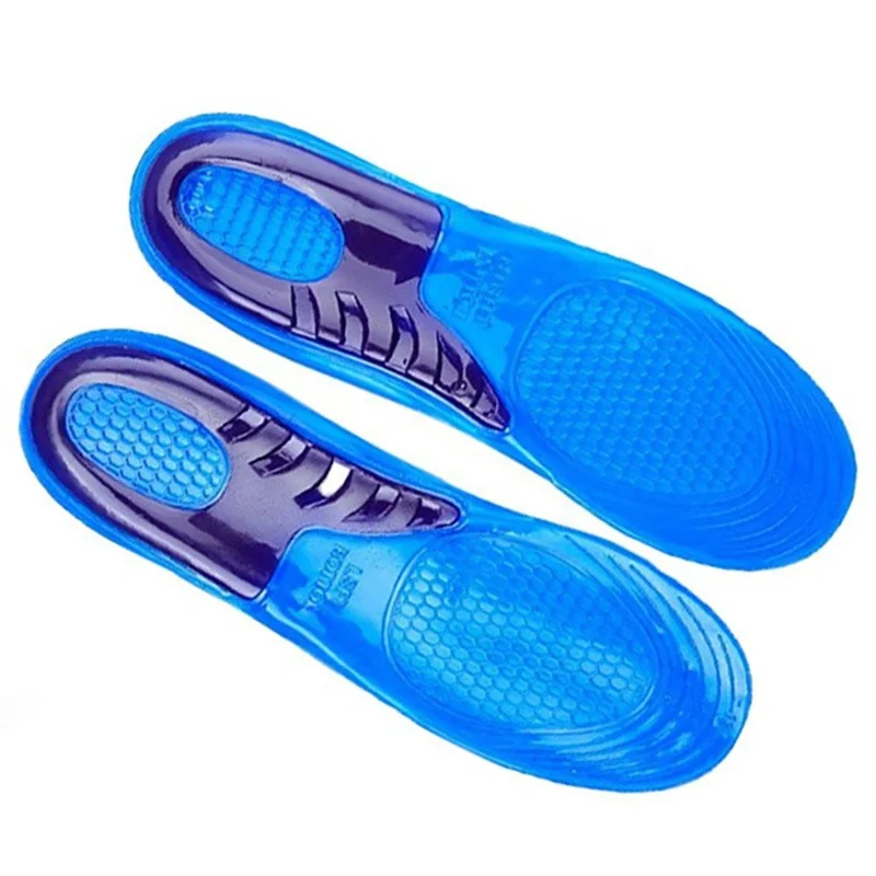 Sports Massaging Silicone Gel Insoles Arch Support Orthopedic Plantar Running Insoles For shoes