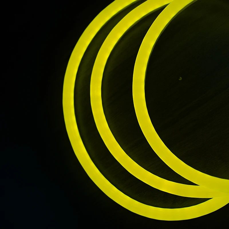 220V babana color standard size Neon Light for rooms