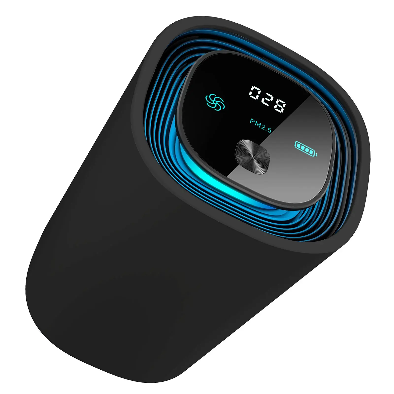 Drop shipping Low Noise Portable Air Purifier Home Air Cleaner Car