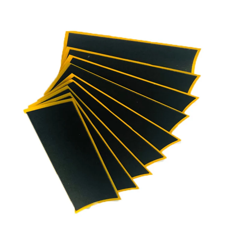 Custom Made Neoprene Adhesive Fingerboard Foam Tape 36*110mm Black Color