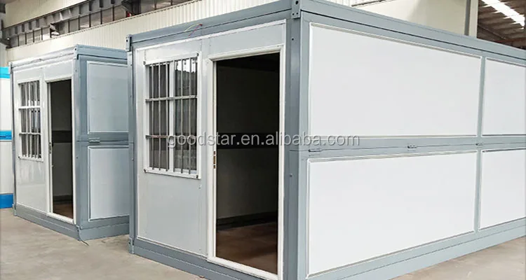 Promotion modular portable kit folding houses steel prefabricated cabins for sale