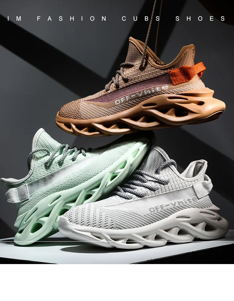 Factory dropshipping  zapatos deportivos blade running shoes wholesale fitness walking shoes stock men