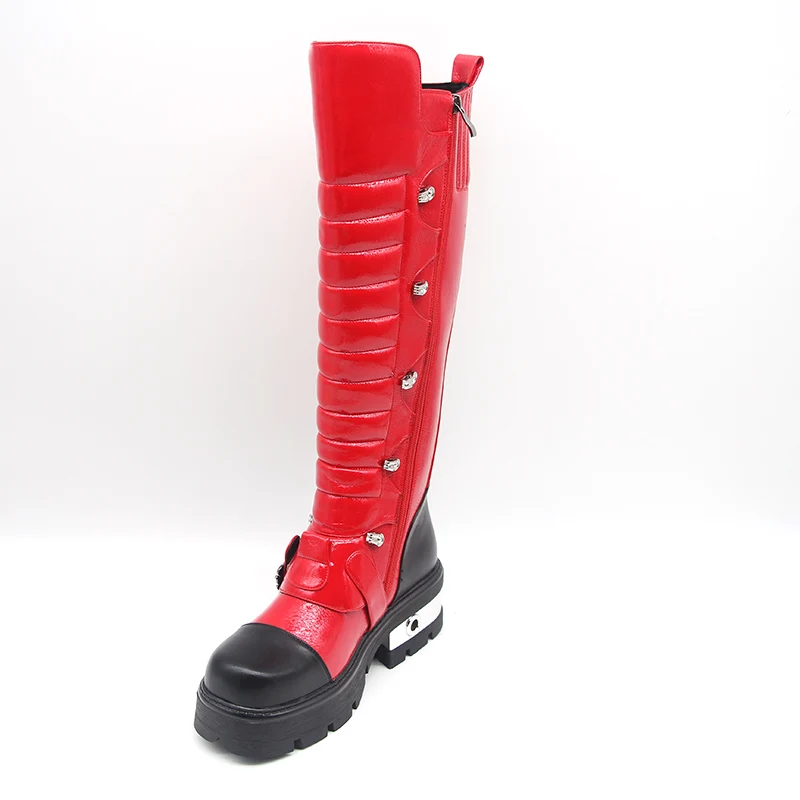 strap personality boots martin boots platform shoes women  boots for ladies shoes for women  rivet  ladies fashion shoes