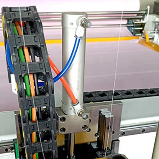 Automatic Computerized Single Needle continuous mattress quilting cutting machine home textile blanket bed sofa making machinery