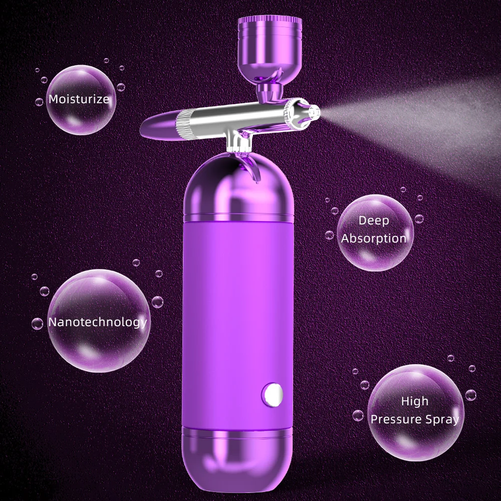 Facial oxygen injector beauty products amazon high pressure face Airbrush Compressor