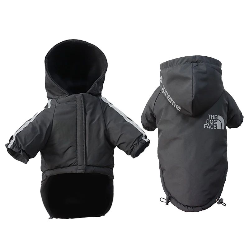 Dog Coats Waterproof Dog Winter Coats For Small Dogs French Bulldog Clothes Padded Jacket