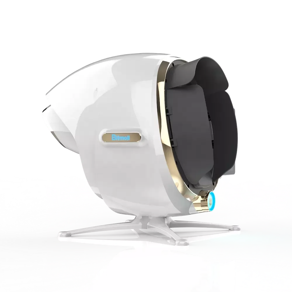 Professional 8 spectrum scanner camera 3D Skin Analyzer Machine SPA Use Skin Analyser
