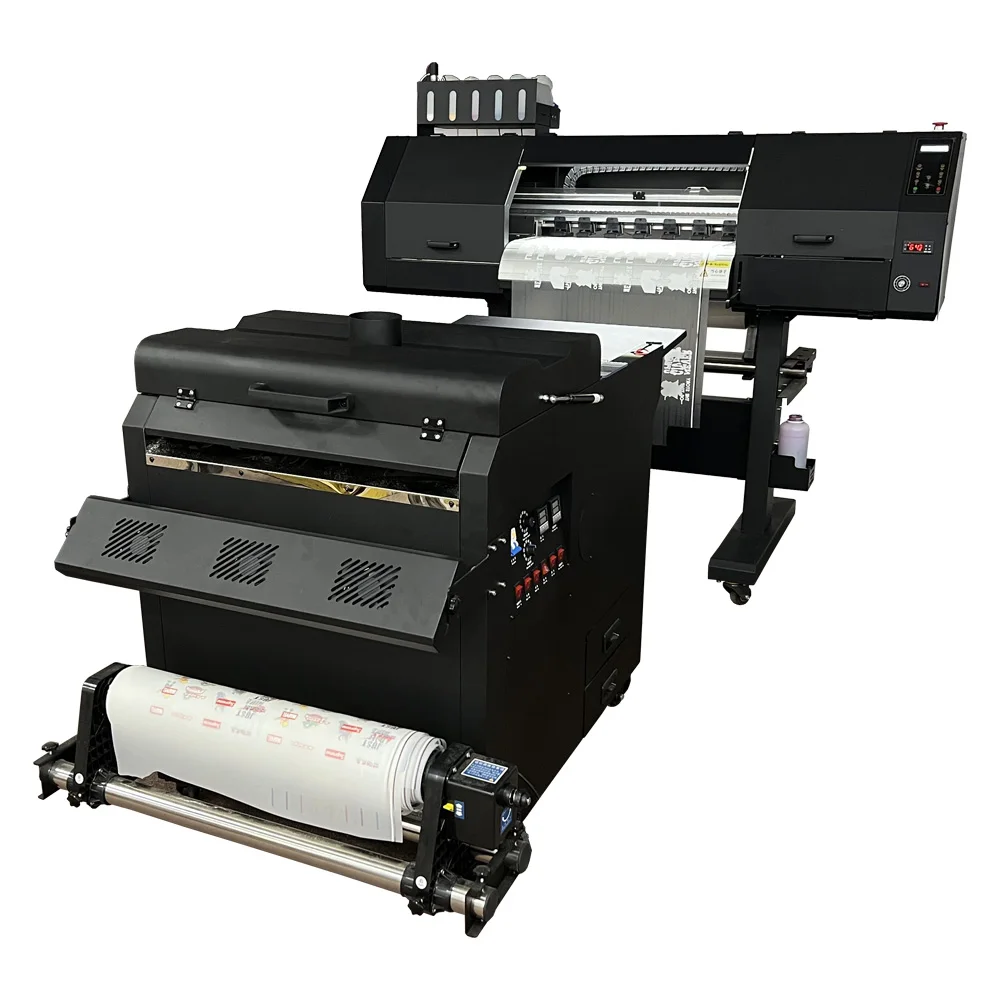 60cm DTF machine, A1 heat transfer PET film printing machine, 70cm digital Inkjet DTF printer for T-shirts