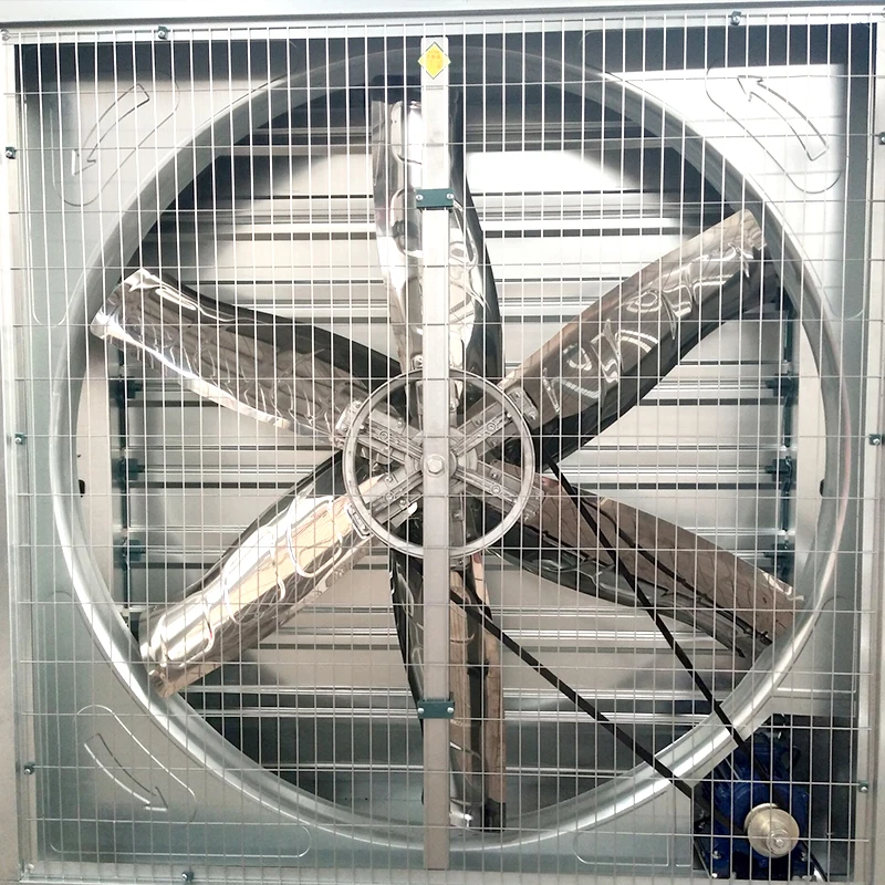 1380mm 50inch Cooling Pad Ventilation Exhaust Fan For Poultry Farming Or Greenhouse