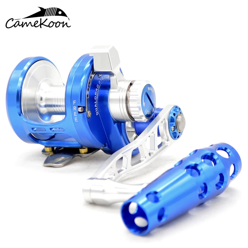 Морской крючковый лов катушка 30 кг Макс Перетащите серфинга Троллинг big game рыболовные катушки