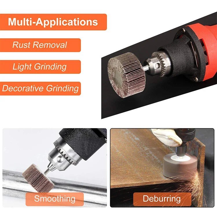 Flap wheels aluminum oxide flap wheel abrasive flap wheel for stainless steel