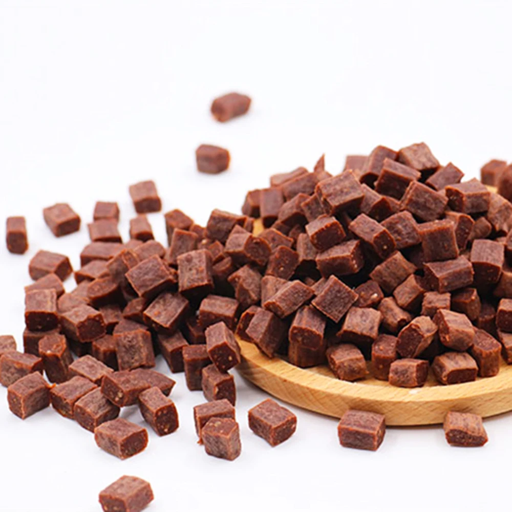 Фирменная торговая марка, натуральные ингредиенты, корм для домашних животных, снэки для собак, кубики говядины