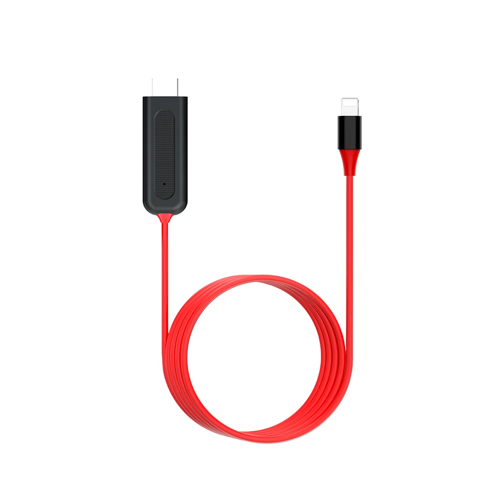 Video Cable Adapter Without Power Supply Lightning to Hd 1080p for