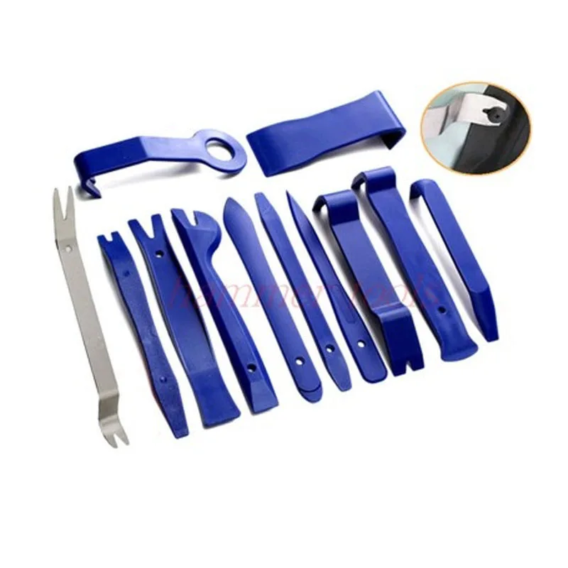 11 pcs Car Door Interior Trim Panel Radio Audio Removal Pry Kit Repair Tools