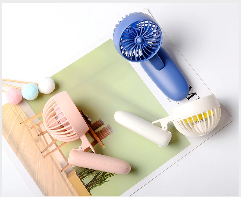 hand held oem portable electric small dc fans rechargeable battery powered mini USB fan