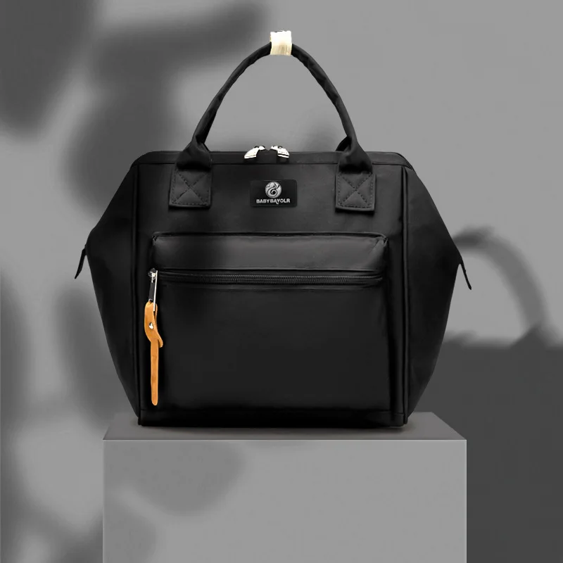 Nylon Lightweight Outdoor Travel Diaper Backpack Large Waterproof Diaper Bag