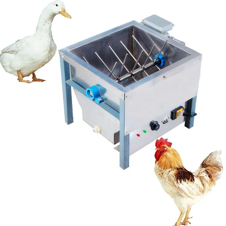 chicken plucker scalder / poultry plucker / poultry scalding plucking machine