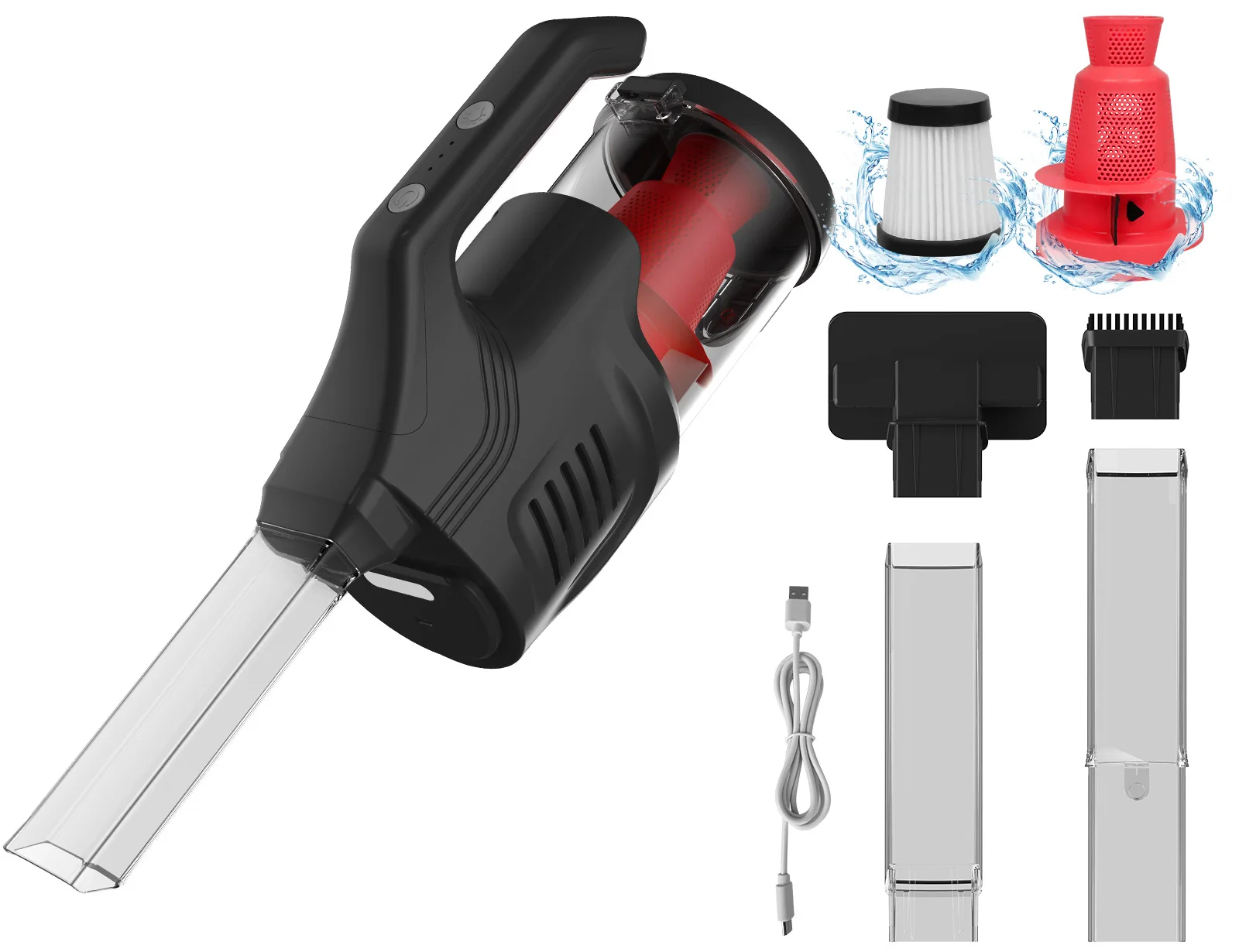 Made in China new cordless cyclonic handheld vacuum cleaner hot model have large dust capacity vacuum cleaner for home and car