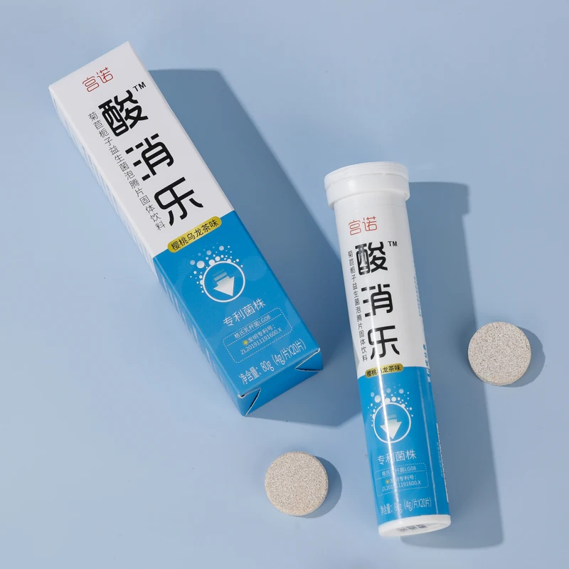 Uric acid supplement effervescent tablets probiotics supplements for gout and arthritis joint