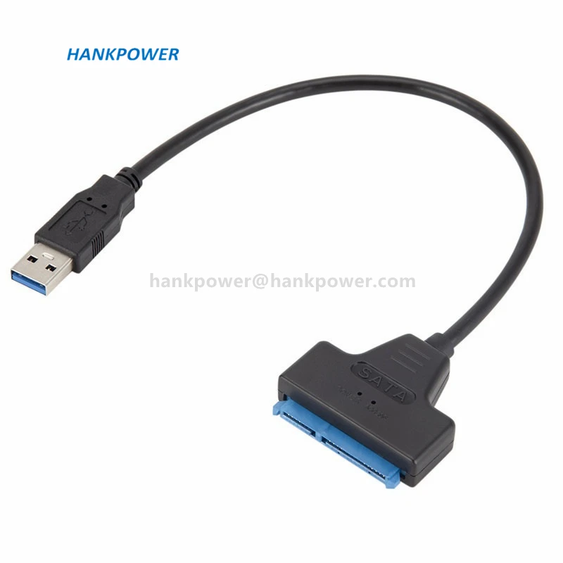 Wholesale SATA To USB 3.0 Converter Cable USB 3.0 Sata 3  Extension Cable For 2.5Inch External SSD HDD Hard