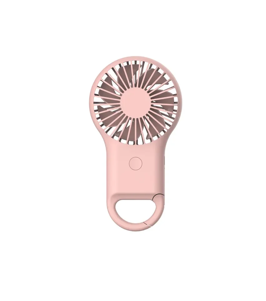 Portable USB Rechargeable Outdoor Lazy Hanging Fan Summer Products Portable Pocket fan with hook Hands-free Mini fan