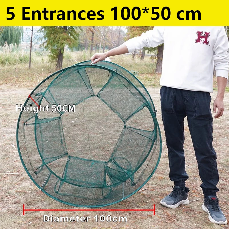 Super Big Size Crab Trap freshwater saltwater fishing Efficient catching crabs cage